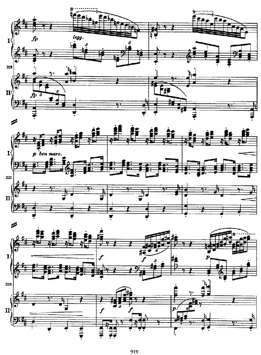 降B大调第二钢琴协奏曲 (P21——30)