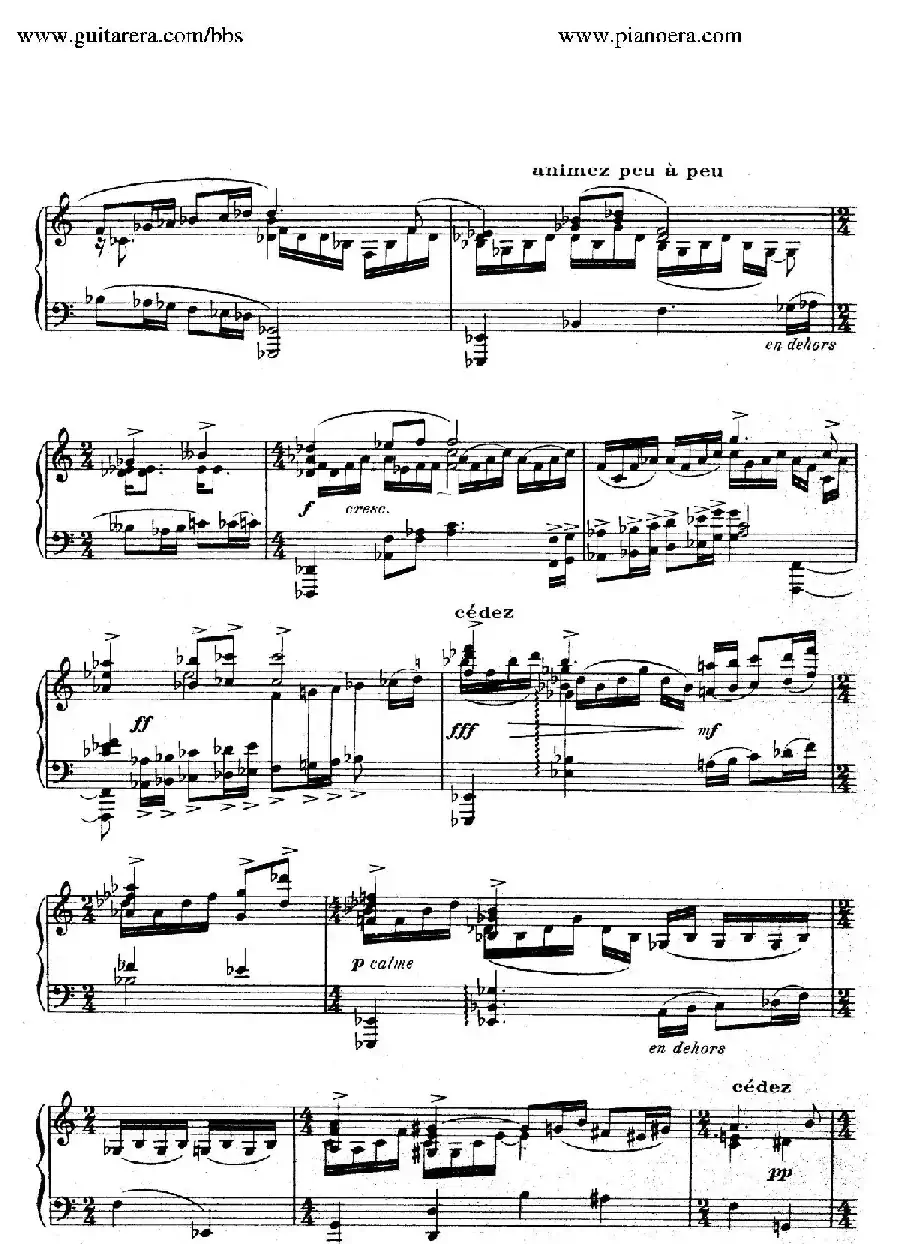 15 Improvisations(15首即兴曲·Ⅶ)