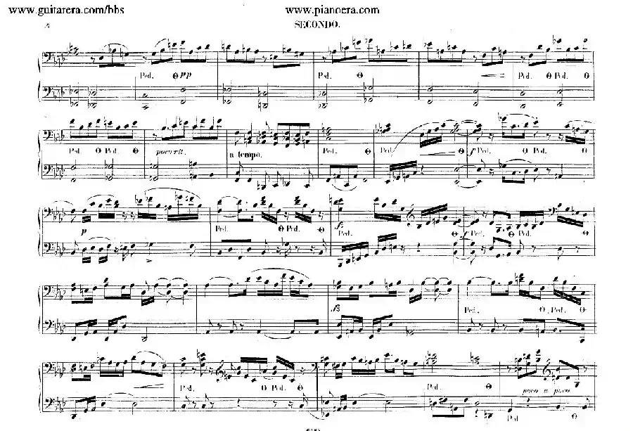 Piano Concerto No.2 in f Minor Op.21(f小调第二钢琴协奏曲·四手联弹版)