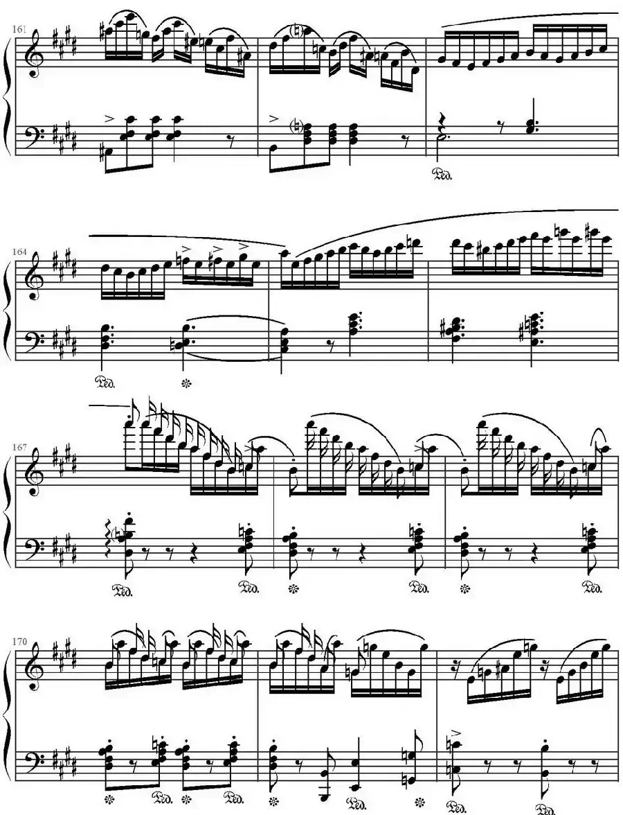 E大调回旋随想曲(门德尔松Op.14)