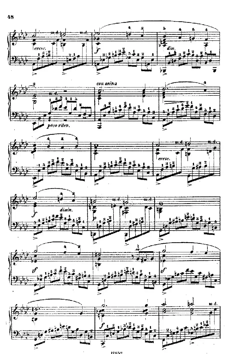 Douze Etudes de Salon Op.5(12首沙龙练习曲·10)