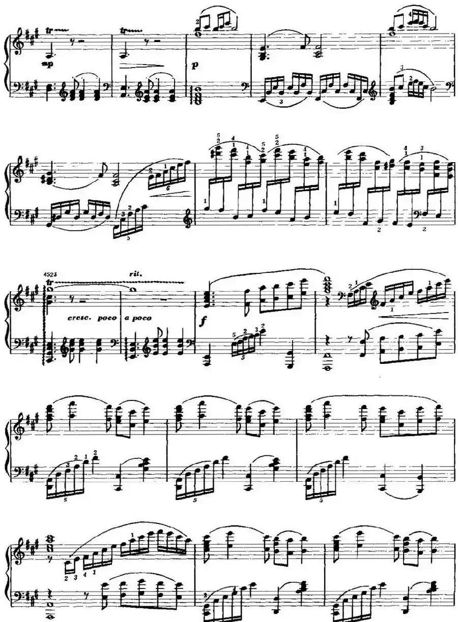 中国钢琴名曲30首:彩云追月