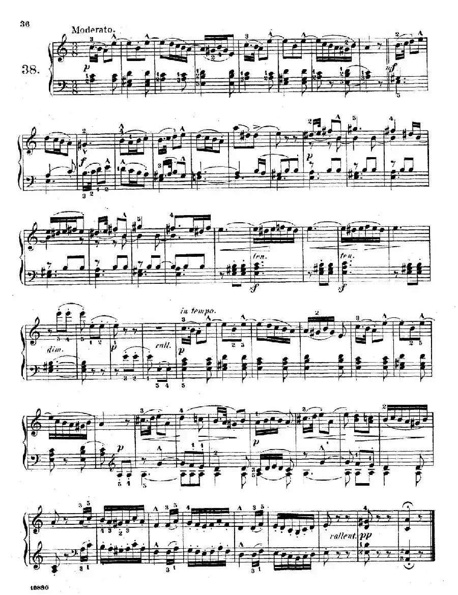 Etudes Enfantines Op.37(儿童钢琴练习曲 第31——39首)