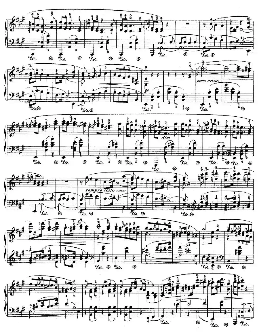 Polonaise in f-Sharp Minor Op.44(升f小调波兰舞曲)