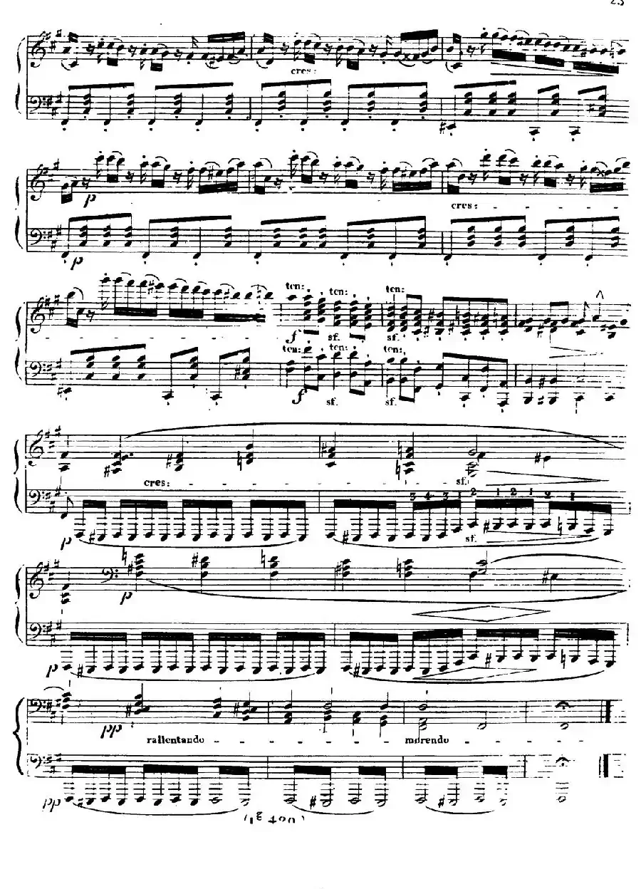 24 Exercices et Preludes Op.21(24首前奏练习曲·12)