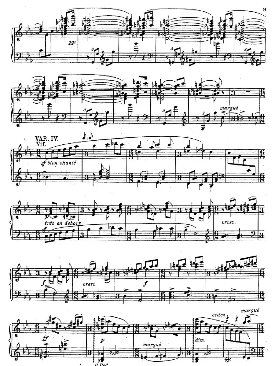 Sonate Romantique Op.3(浪漫奏鸣曲·Ⅰ)