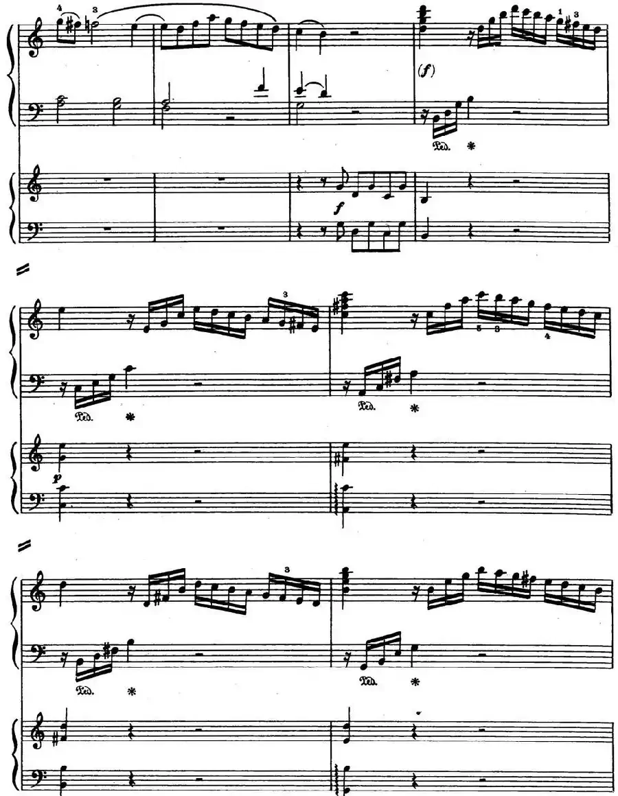 二十八部钢琴协奏曲 No.13(P1-15)