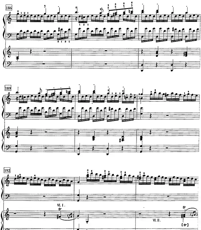 钢琴教程第八级 大型乐曲(C大调第一钢琴协奏曲 Op.15 第一乐章)