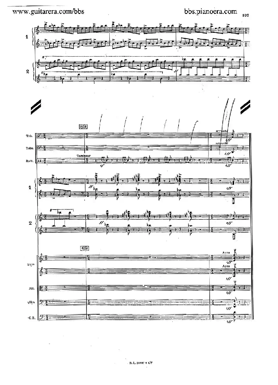 Concerto for 2 Pianos in d Minor(d小调双钢琴协奏曲·总谱)