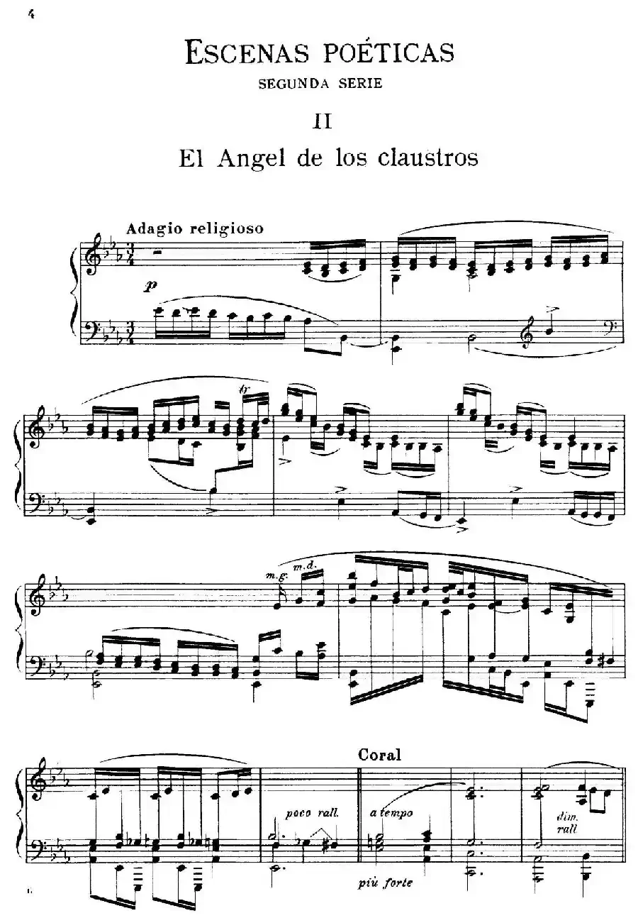 Escenas Poeticas(Segunda Serie Ⅱ)