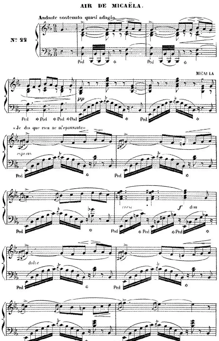 Carmen for Solo Piano(卡门全剧钢琴独奏版)(No.22)