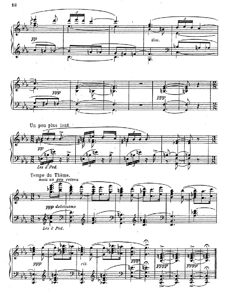 Sonate Romantique Op.3(浪漫奏鸣曲·Ⅰ)