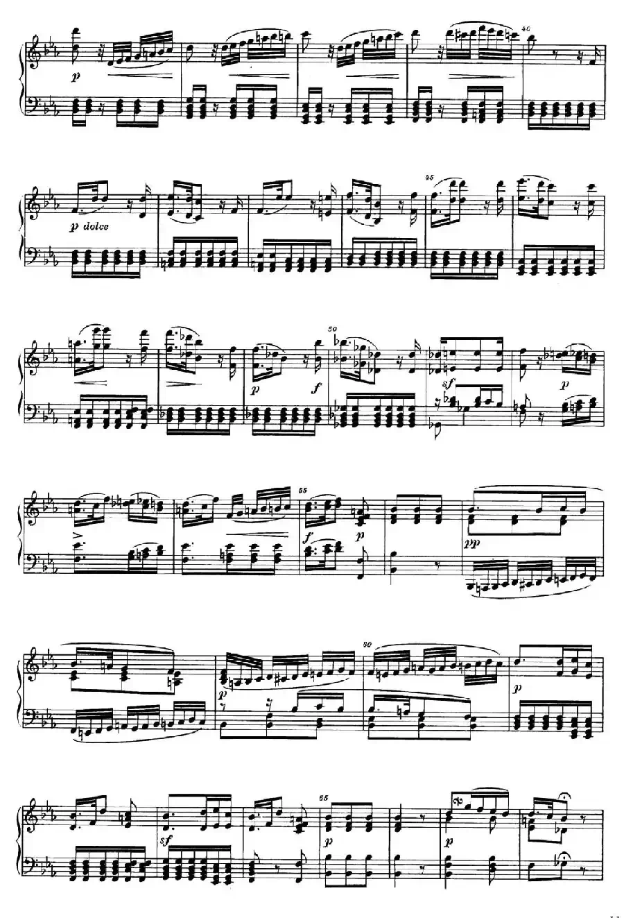 降B大调钢琴奏鸣曲 (Piano Sonata in B-flat Major Op.1)