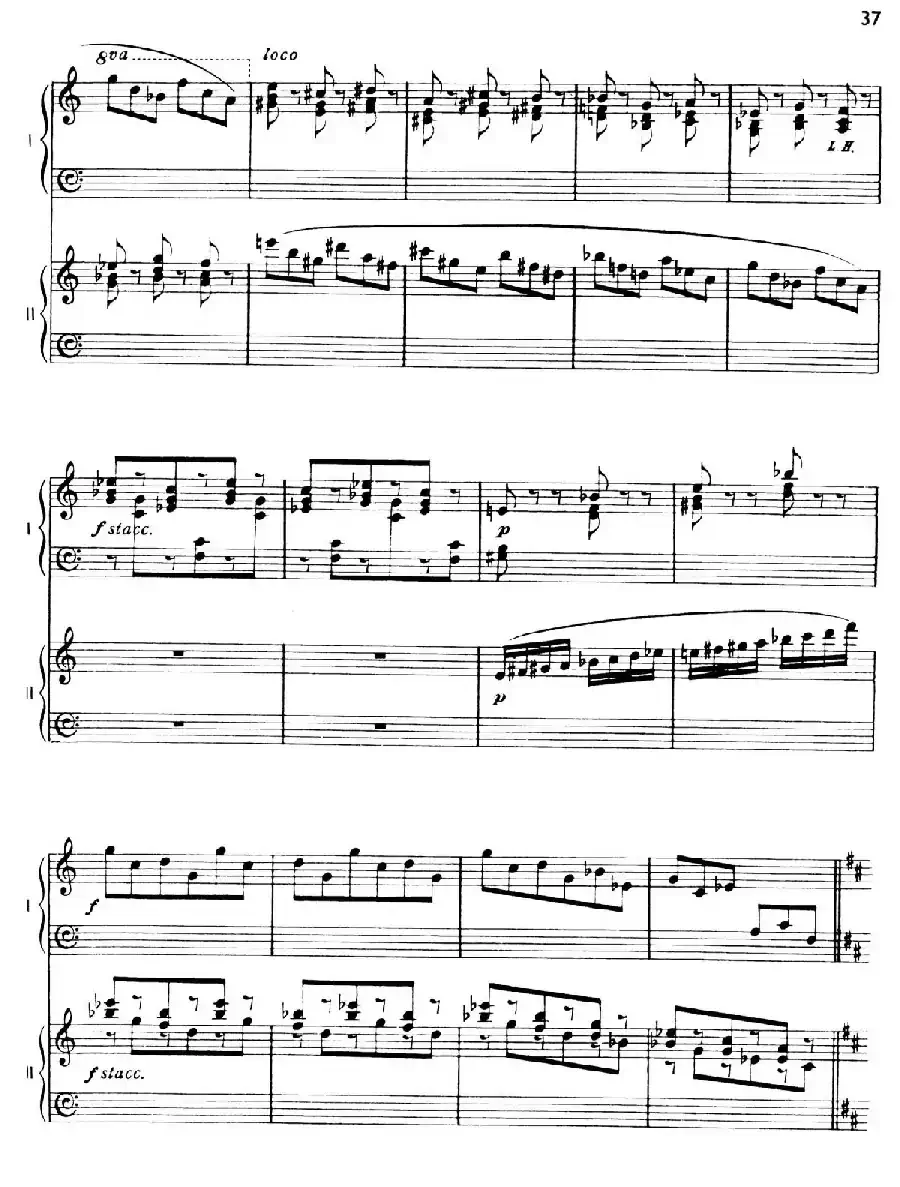 The Planets Op.32(双钢琴)(行星·第三乐章 水星—飞行使者)