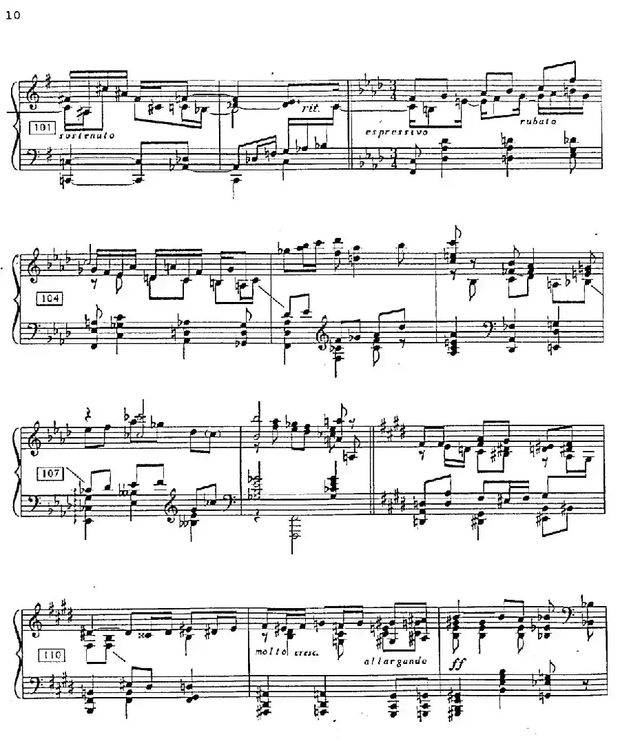 Carmen Variations 12 Pieces(12首卡门主题变奏曲·4)