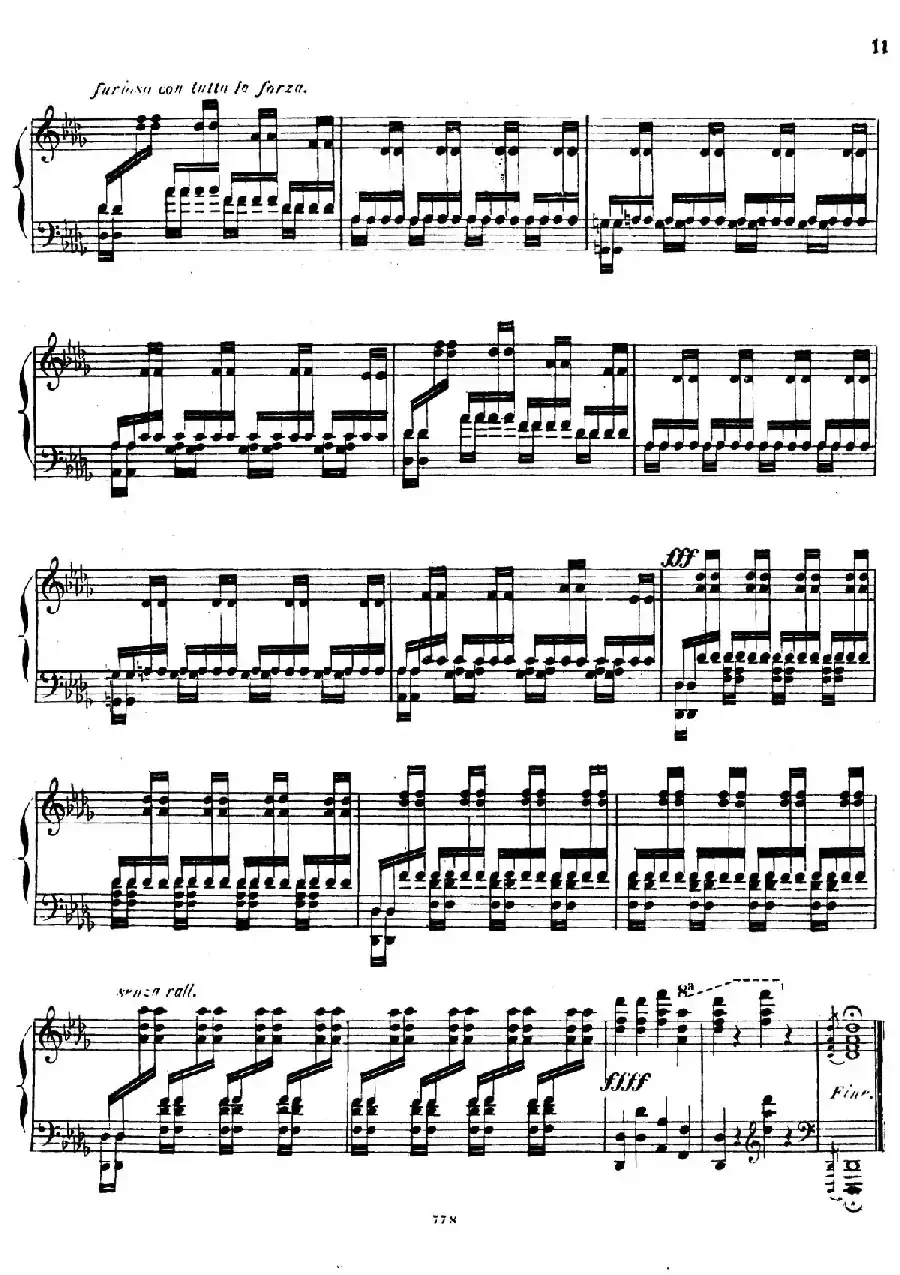 Grande Etude de Concert Tremolo Op.58(音乐会练习曲“震音”)