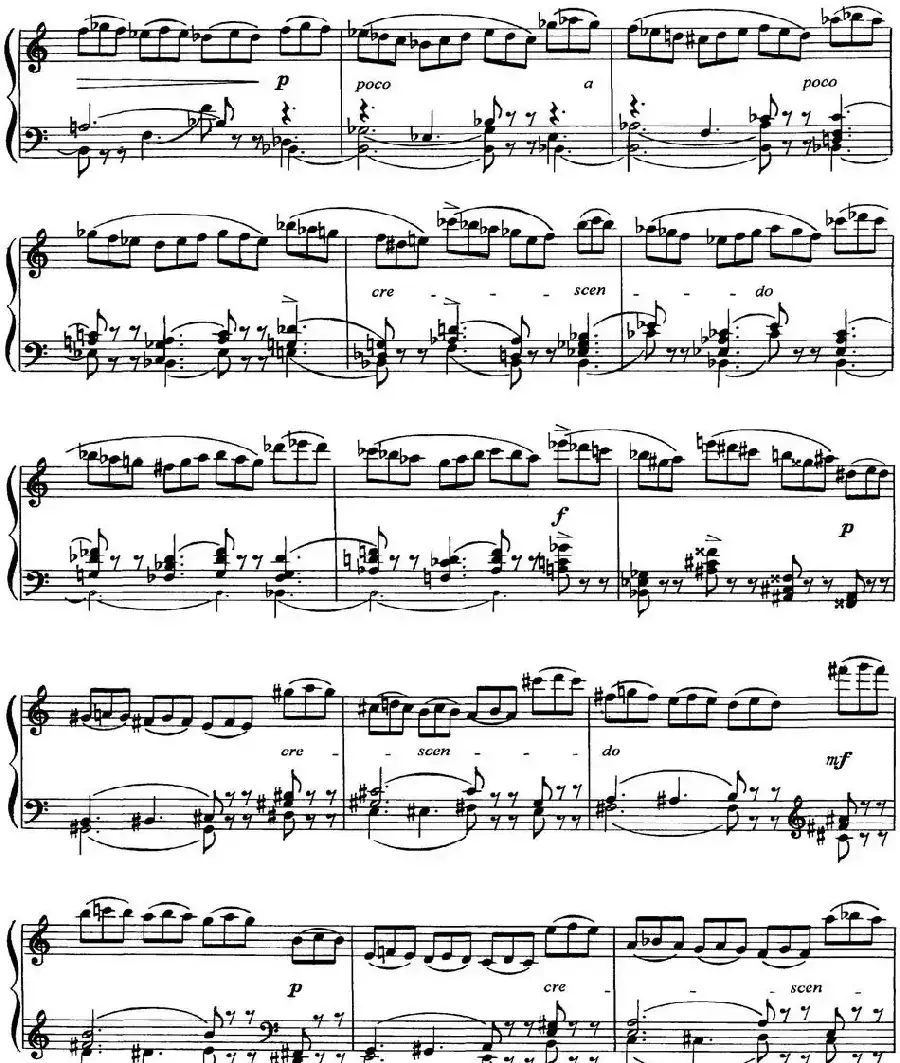 柴可夫斯基18首钢琴小品Op.72(10.Scherzo-fantaisie)