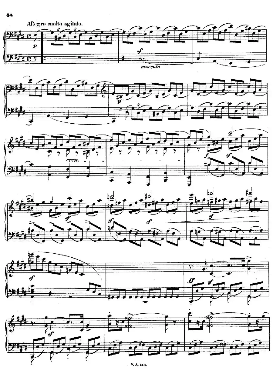 升c小调第一钢琴奏鸣曲(Op.6)