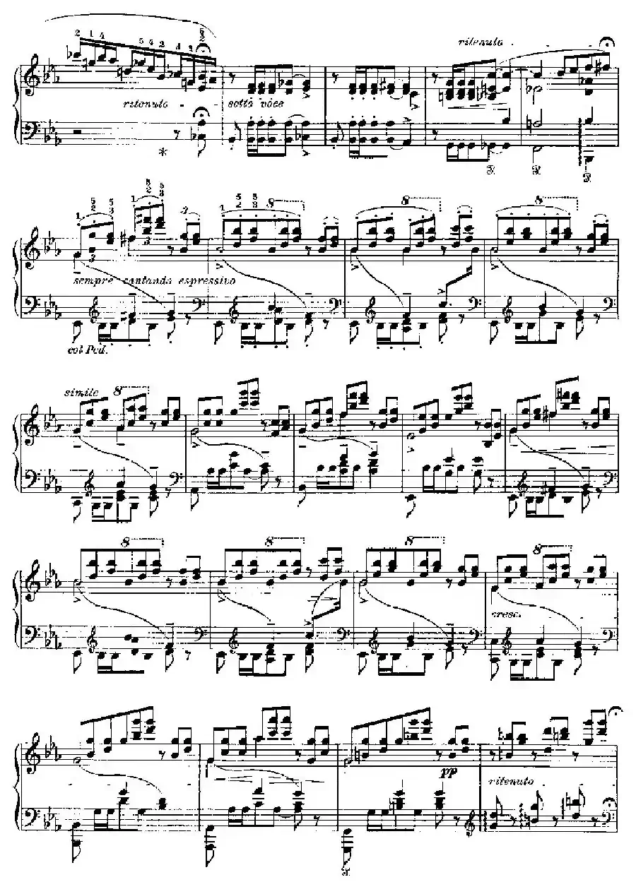 Two Polonaises S.223(2首波洛奈兹舞曲·c小调)