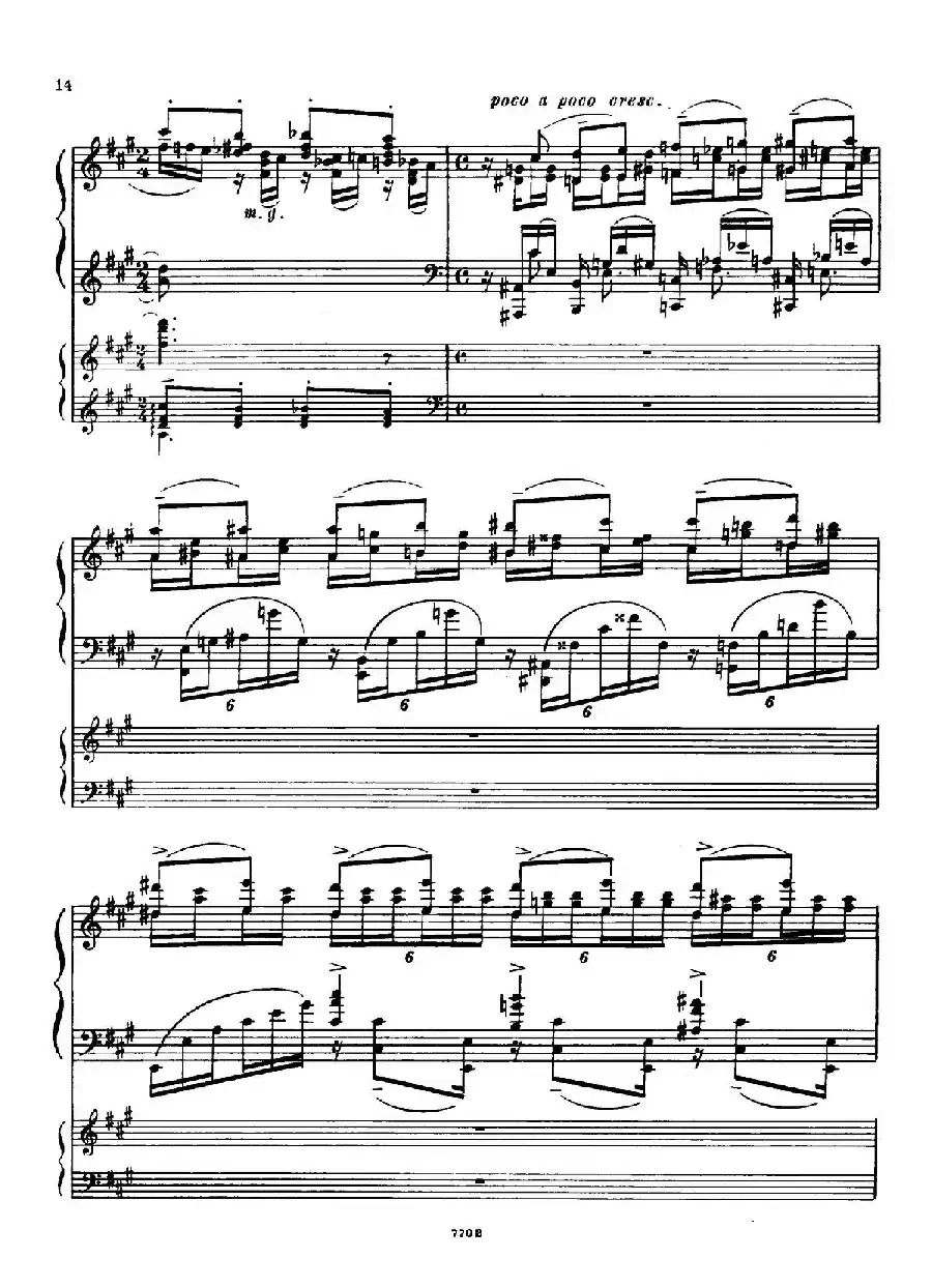 升f小调第一钢琴协奏曲 Op.1(双钢琴版)