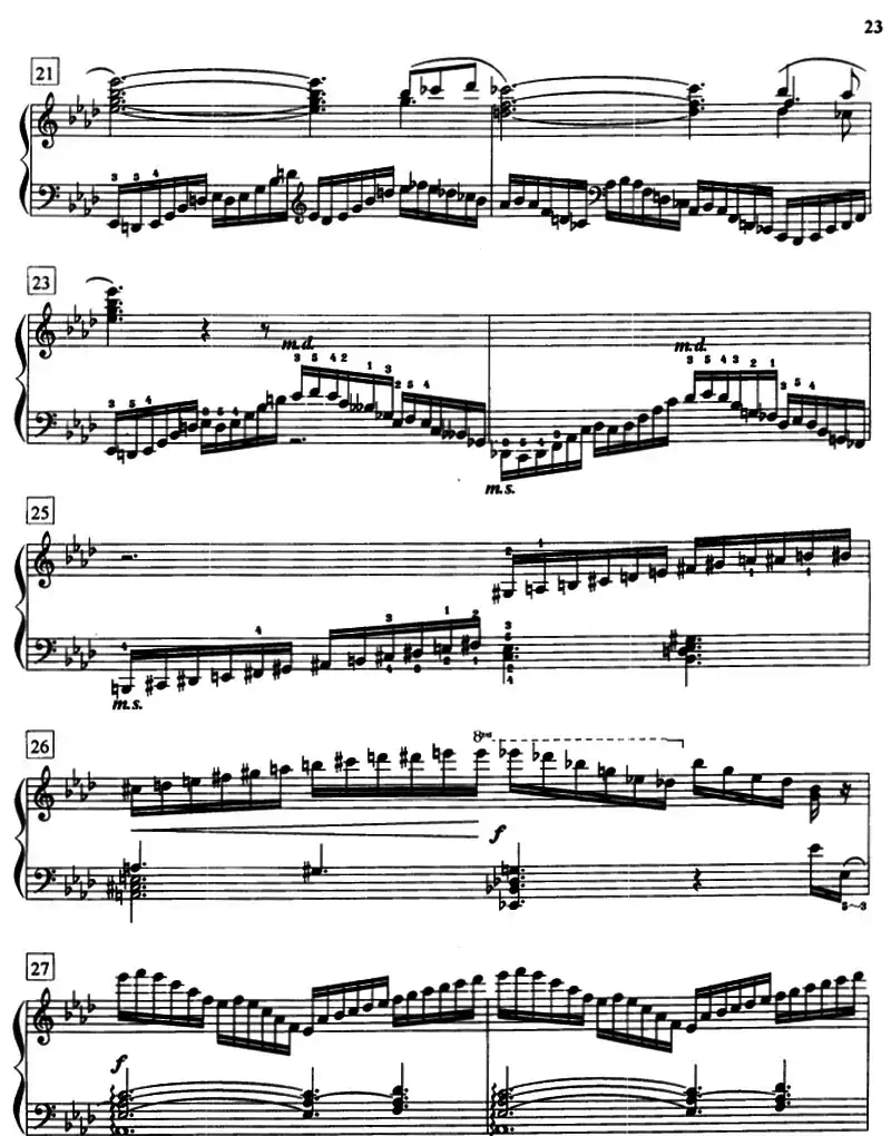 莫什科夫斯基练习曲(Op.72.No.11)