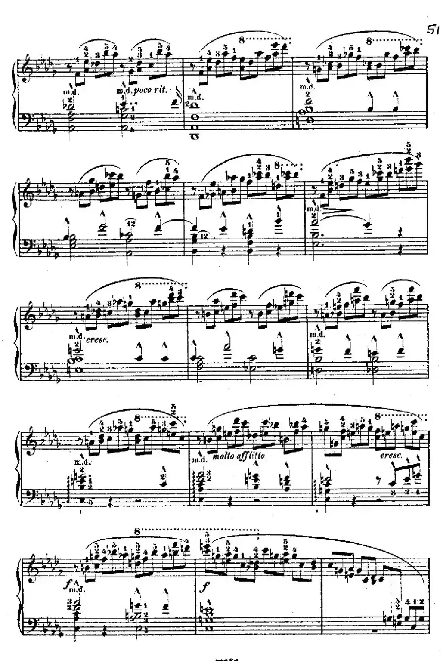 Douze Etudes de Salon Op.5(12首沙龙练习曲·10)