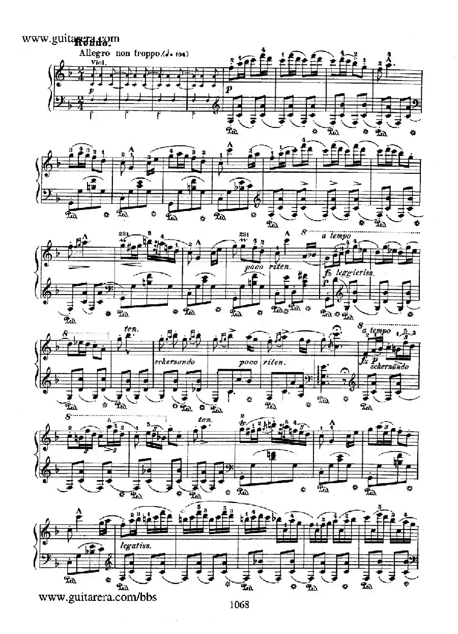 Krakowiak Grand Rondo de Concert Op.14 (克拉科维克音乐会用大回旋曲·钢琴独奏版)