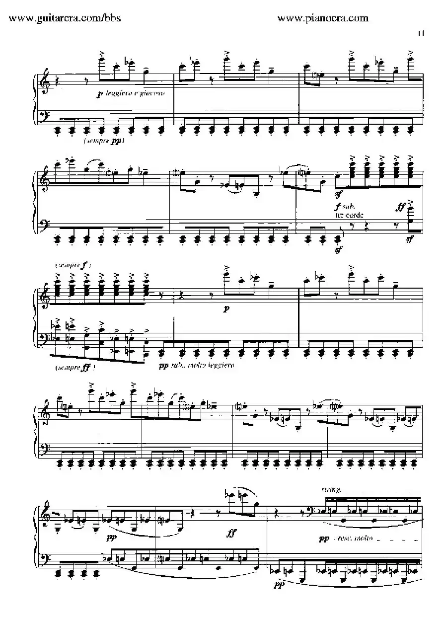 Musica Ricercata(音乐习作·3)