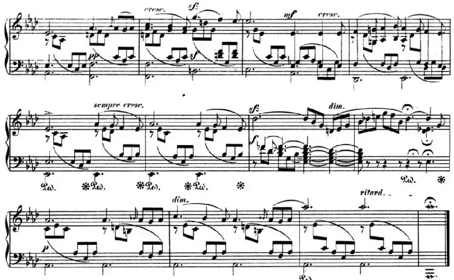 门德尔松无词歌Op.53(NO.1)