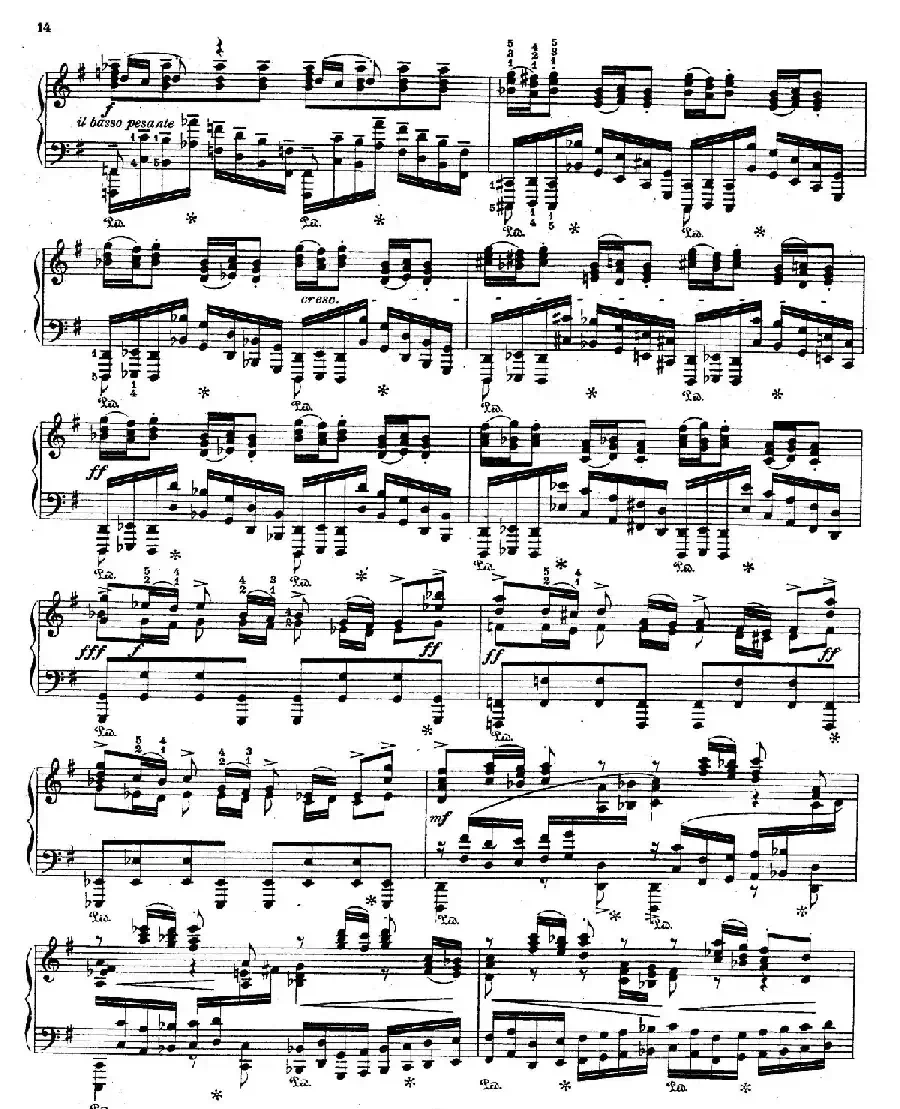 Brandenburg Concerto No.3 in G Major BWV.1048(G大调第三勃兰登堡协奏曲·钢琴独奏版)