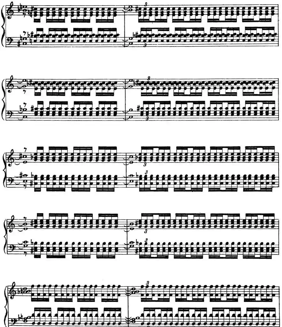Technical Exercises S.146(李斯特钢琴技巧练习 BOOK Ⅸ)