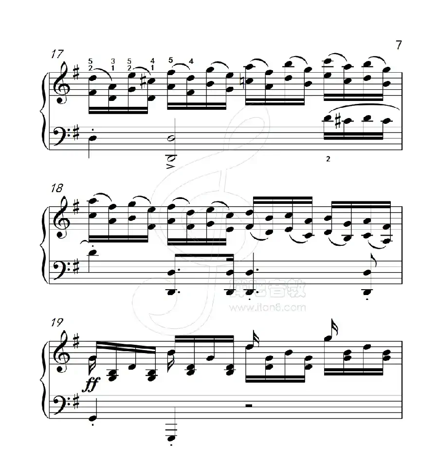练习曲 54(克拉莫钢琴练习曲60首)