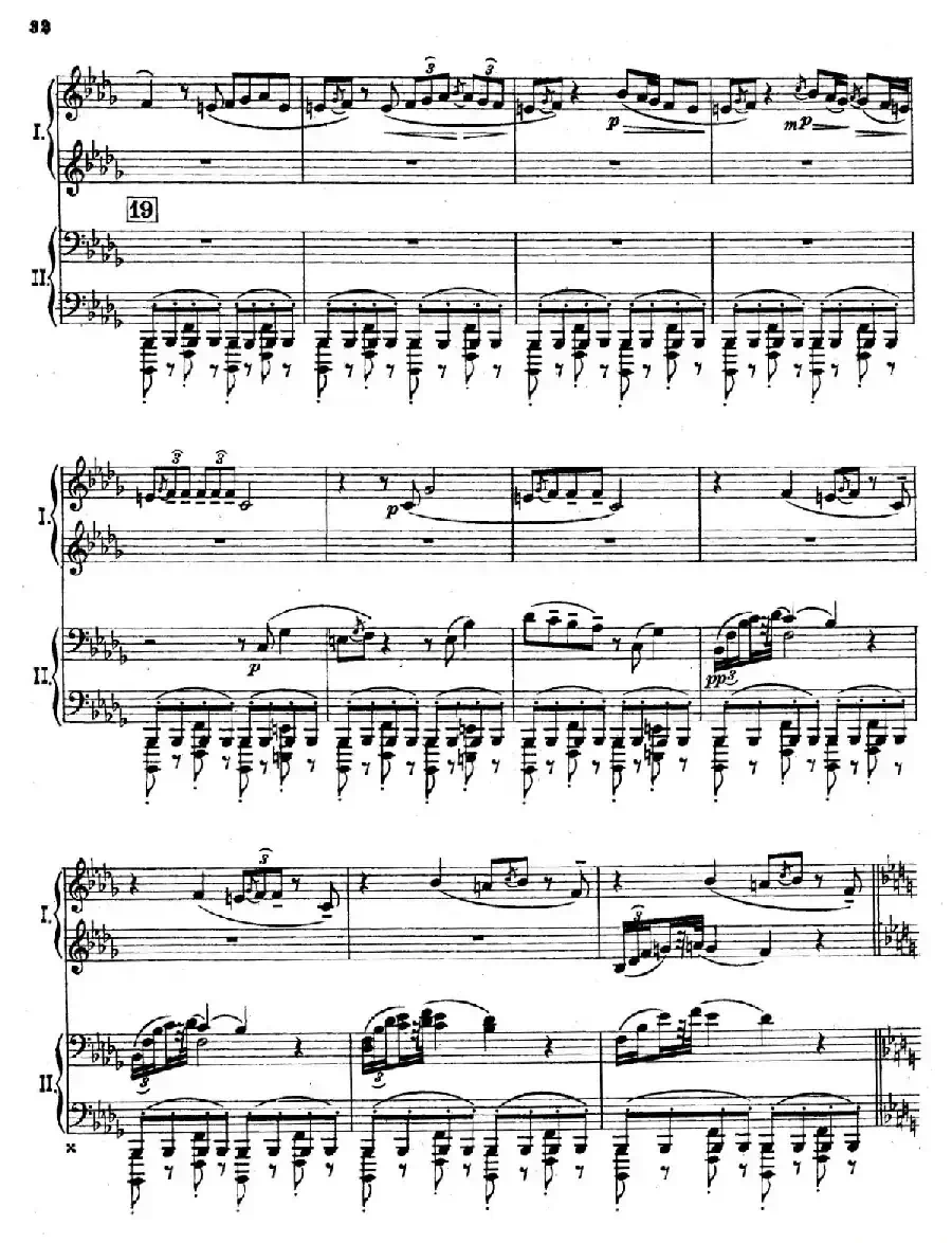 The Pines of Rome(交响诗《罗马的松树》·双钢琴)(第四部分:阿皮亚大道上的松树)