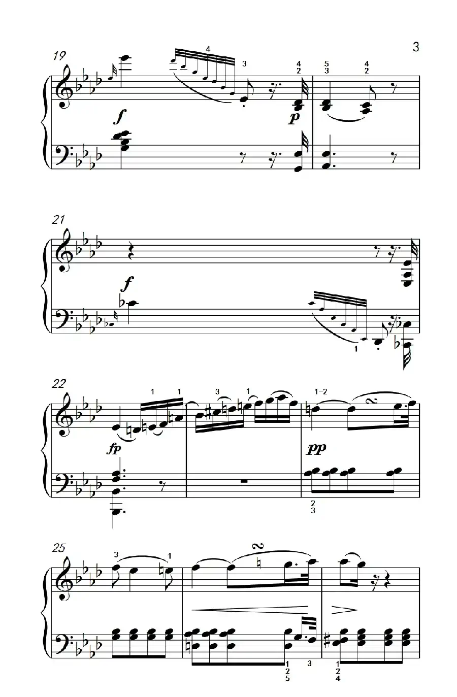 奏鸣曲 Opus 10 Nr.1 第二乐章(贝多芬奏鸣曲集 2)