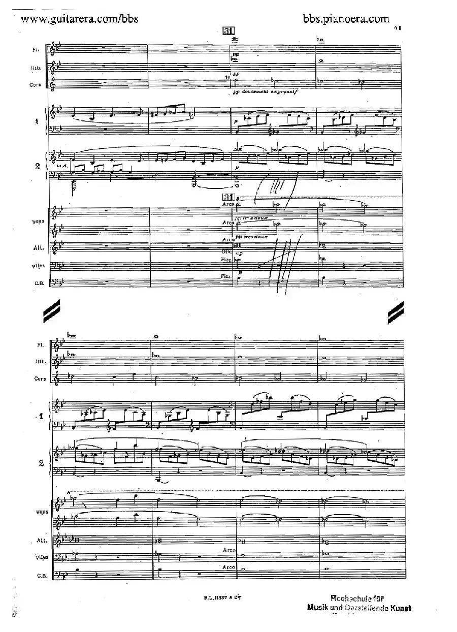 Concerto for 2 Pianos in d Minor(d小调双钢琴协奏曲·总谱)
