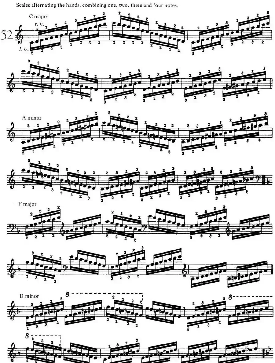 Technical Exercises S.146(李斯特钢琴技巧练习 BOOKⅢ)