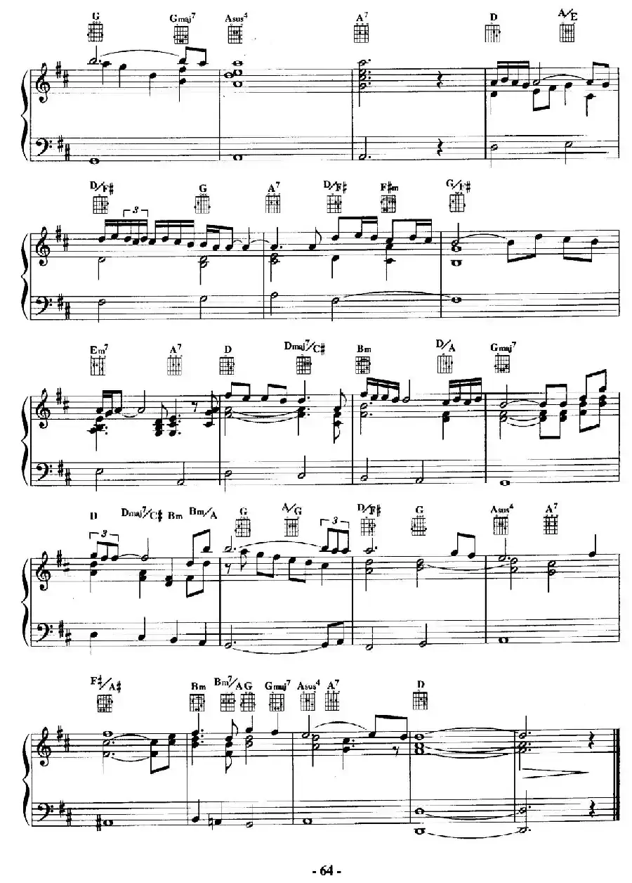电影配乐大师莫瑞康最佳20首钢琴谱(Best of Ennio Morricone·19)