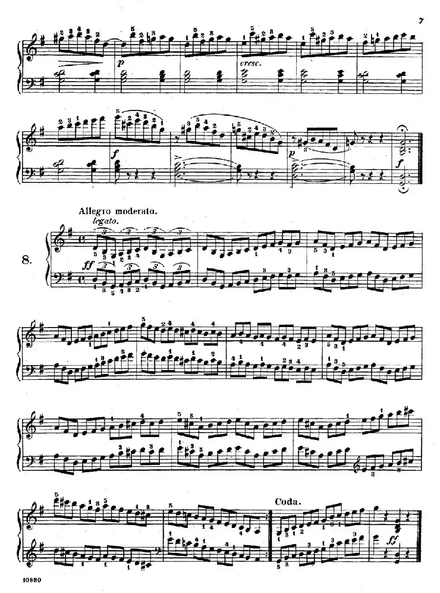 Etudes Enfantines Op.37(儿童钢琴练习曲 第7——10首)