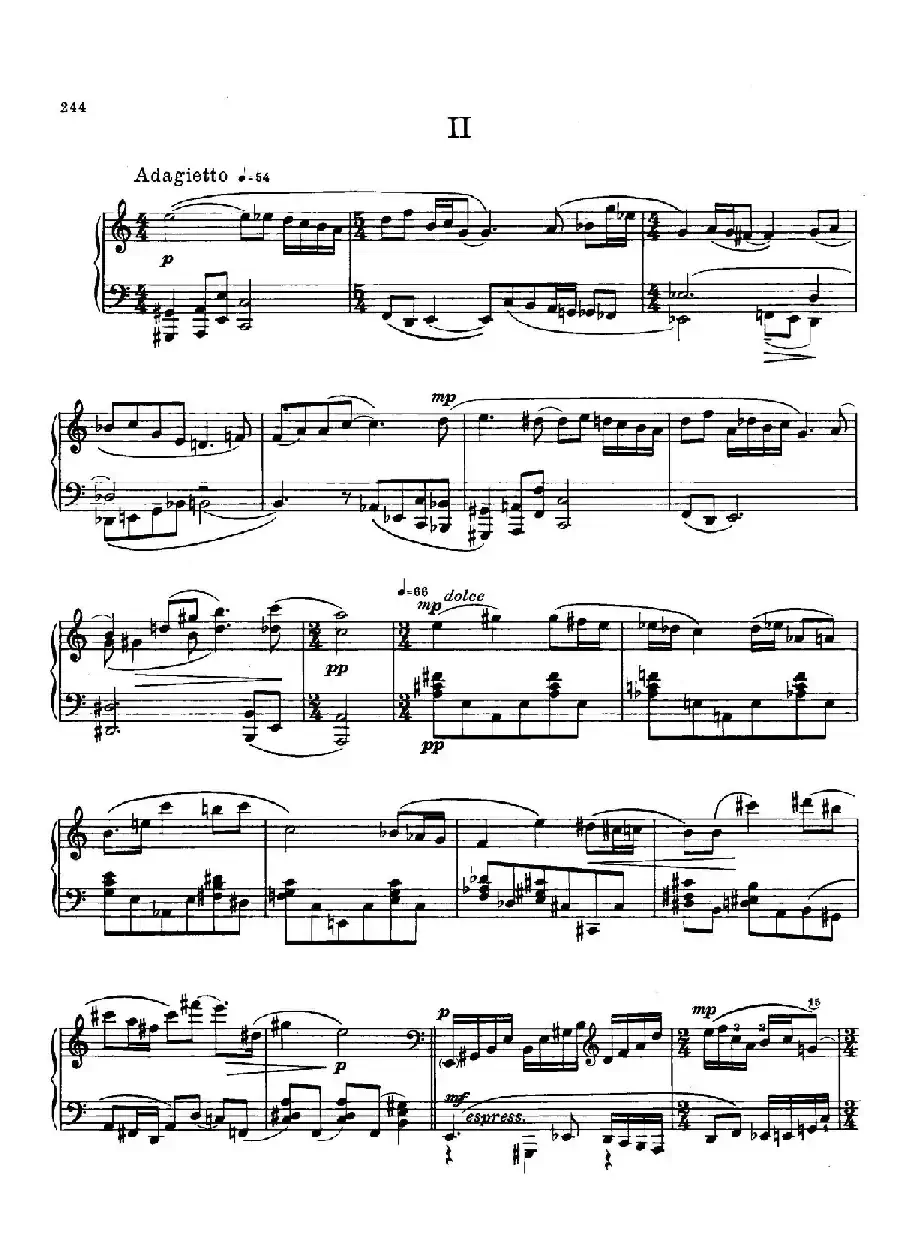 Two Sonatinas for Piano Op.54 No.1(2首钢琴小奏鸣曲·1)