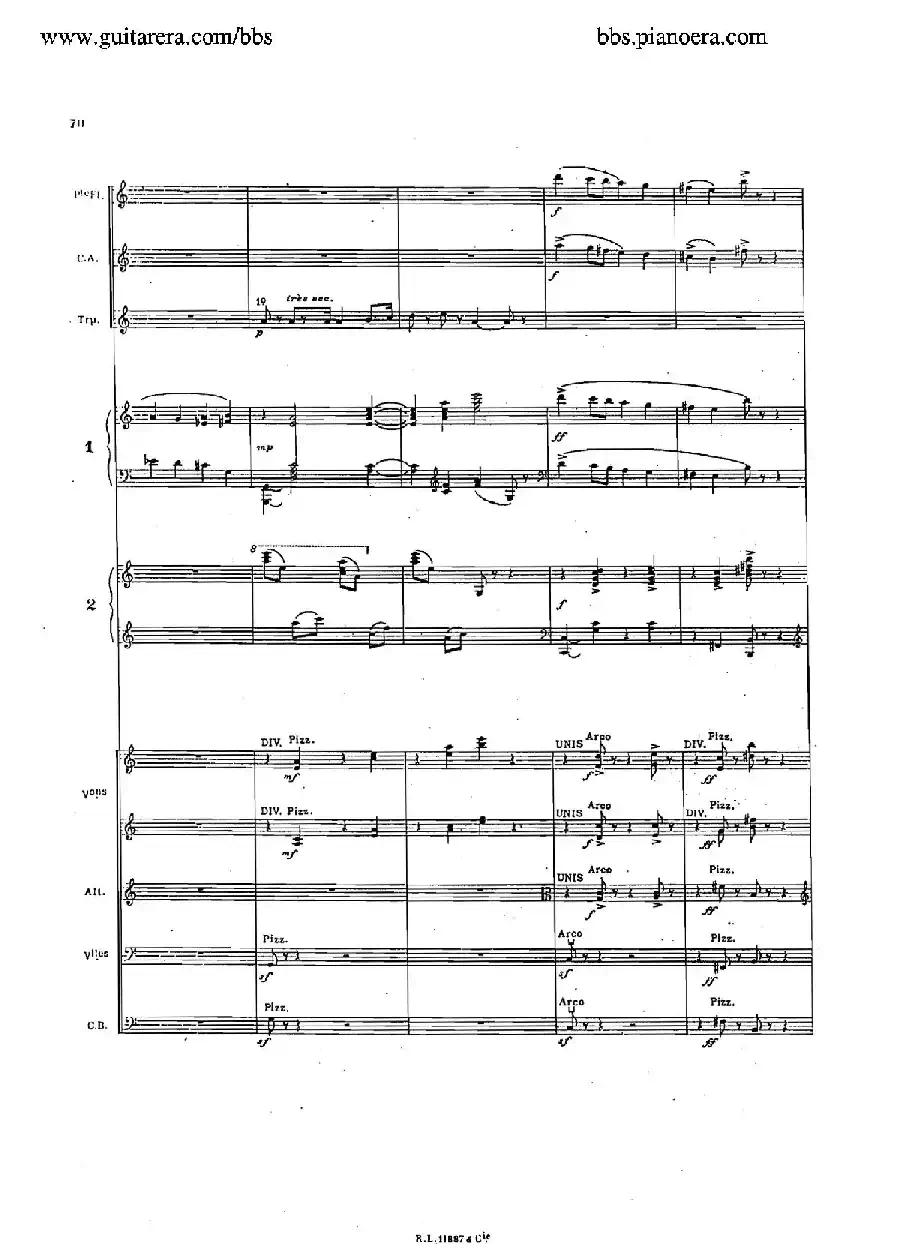 Concerto for 2 Pianos in d Minor(d小调双钢琴协奏曲·总谱)