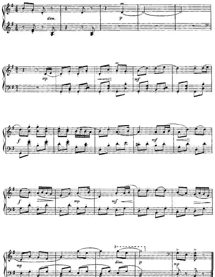 中国钢琴名曲30首:儿童组曲——快乐的节日