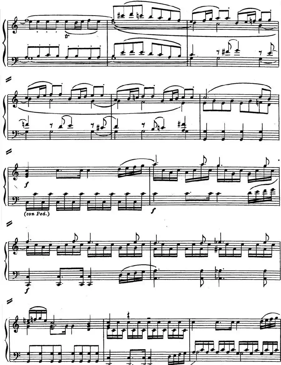二十八部钢琴协奏曲 No.13(P1-15)
