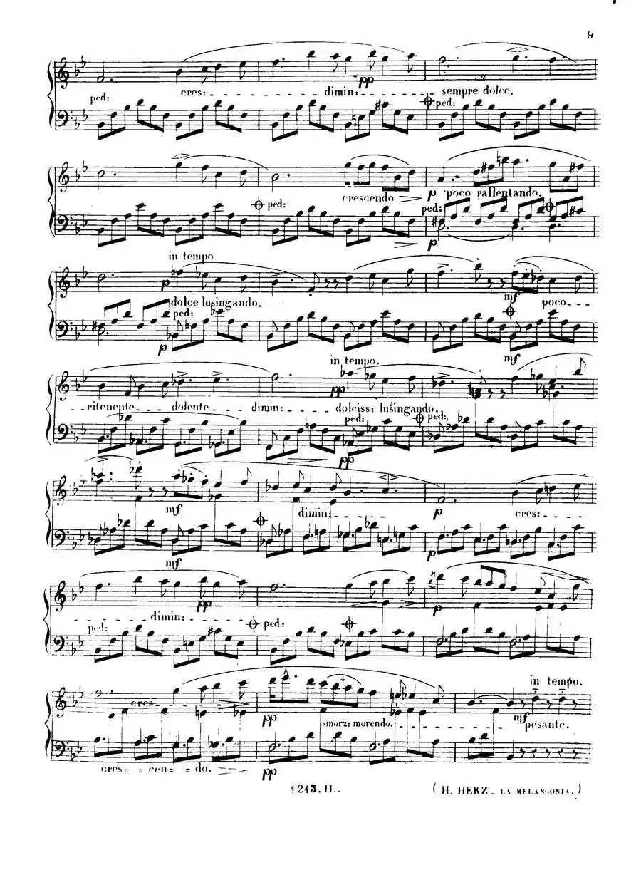 3 Nocturnes Caractéristiques Op·45(3首个性夜曲·2)