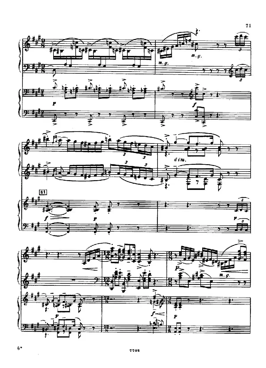 升f小调第一钢琴协奏曲 Op.1(双钢琴版)