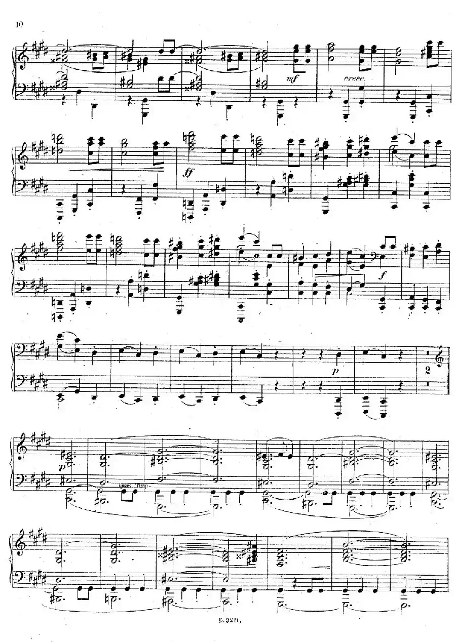 Four Pieces 4首小品 Op.2(Ⅰ)