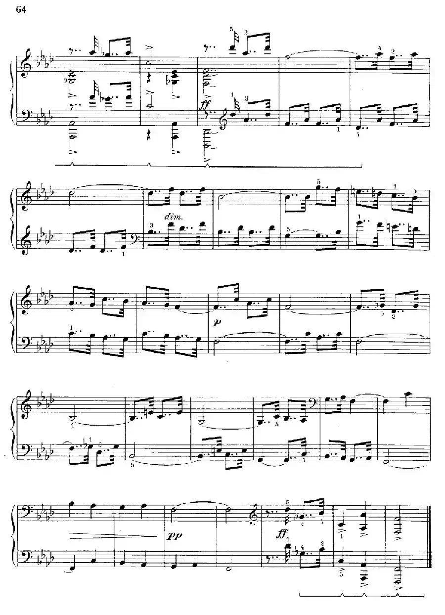 Thirty Pieces For Children Op.27(30首儿童钢琴曲 26—30)