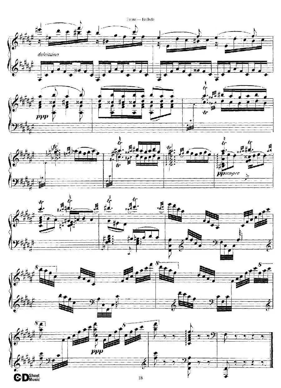 Ballade Op.19(叙事曲)