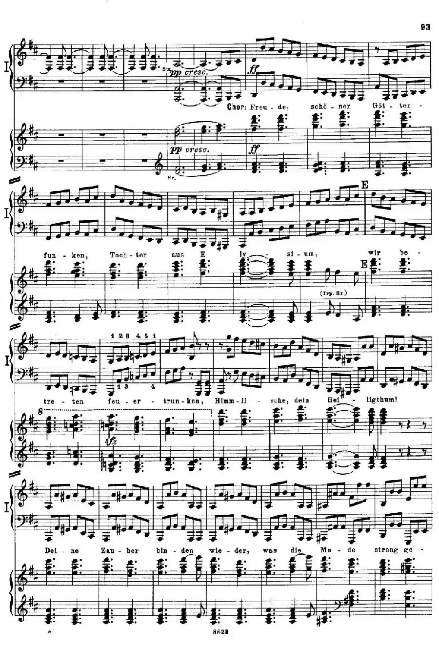 d小调第九交响曲 Op.125(双钢琴P93——102)