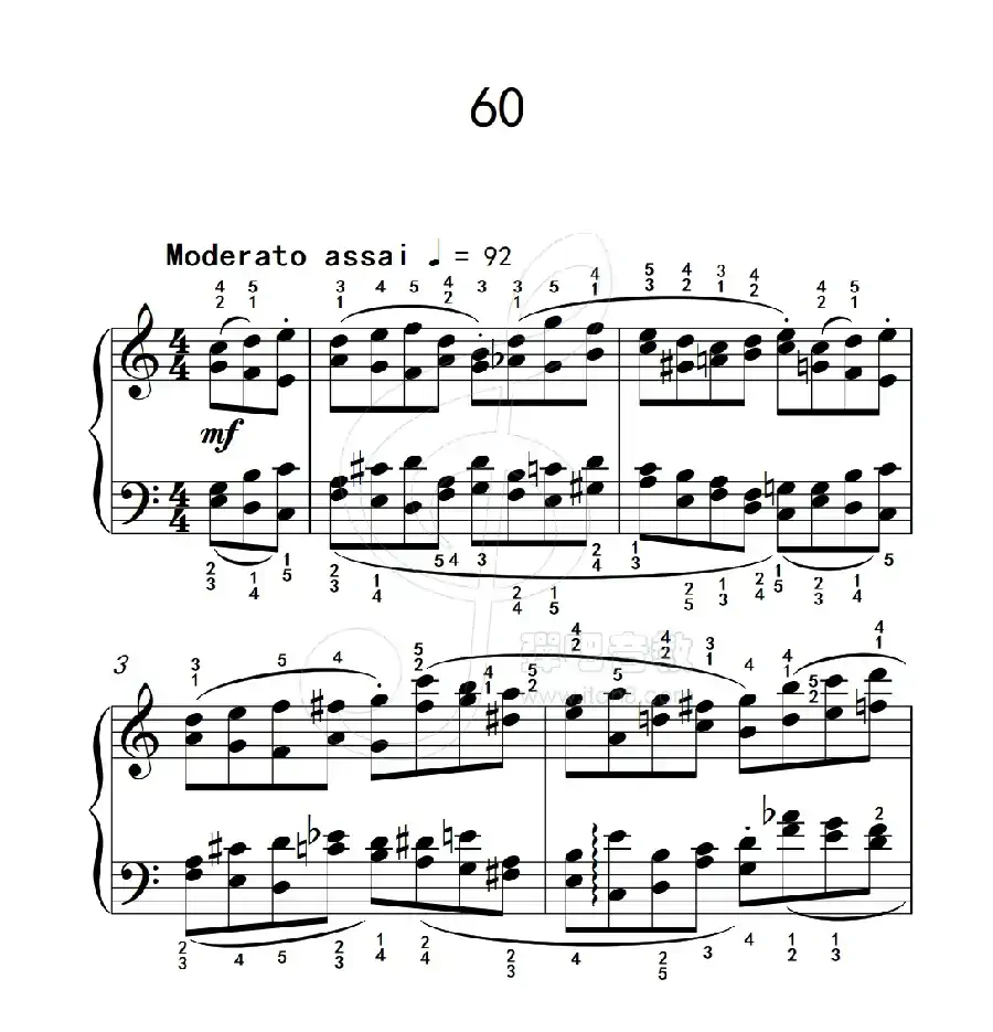 练习曲 60(克拉莫钢琴练习曲60首)