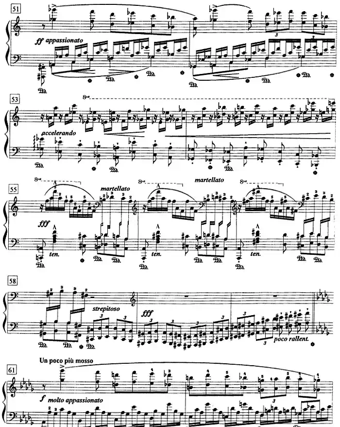 钢琴教程第八级 练习曲(森林的呼啸)